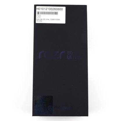 C-ランク motmorola razr 50 Ultra 12/512GB SpringGreen XT2451-3 グローバル版【30日保証】