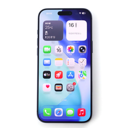 A-ランク iPhone 17 Pro Max 2TB DeepBlue A3526 MG014ZA/A 香港版【90日保証】