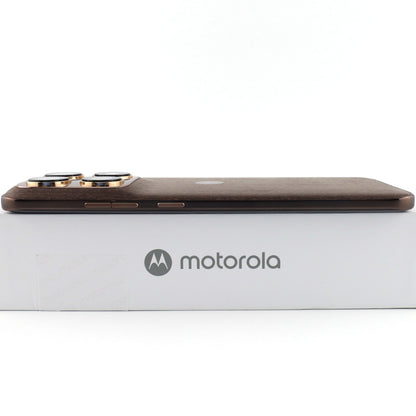 Aランク motorola edge 70 pro 12/512GB ChicopyCoffee(wood) XT2607-1 グローバル版【90日保証】