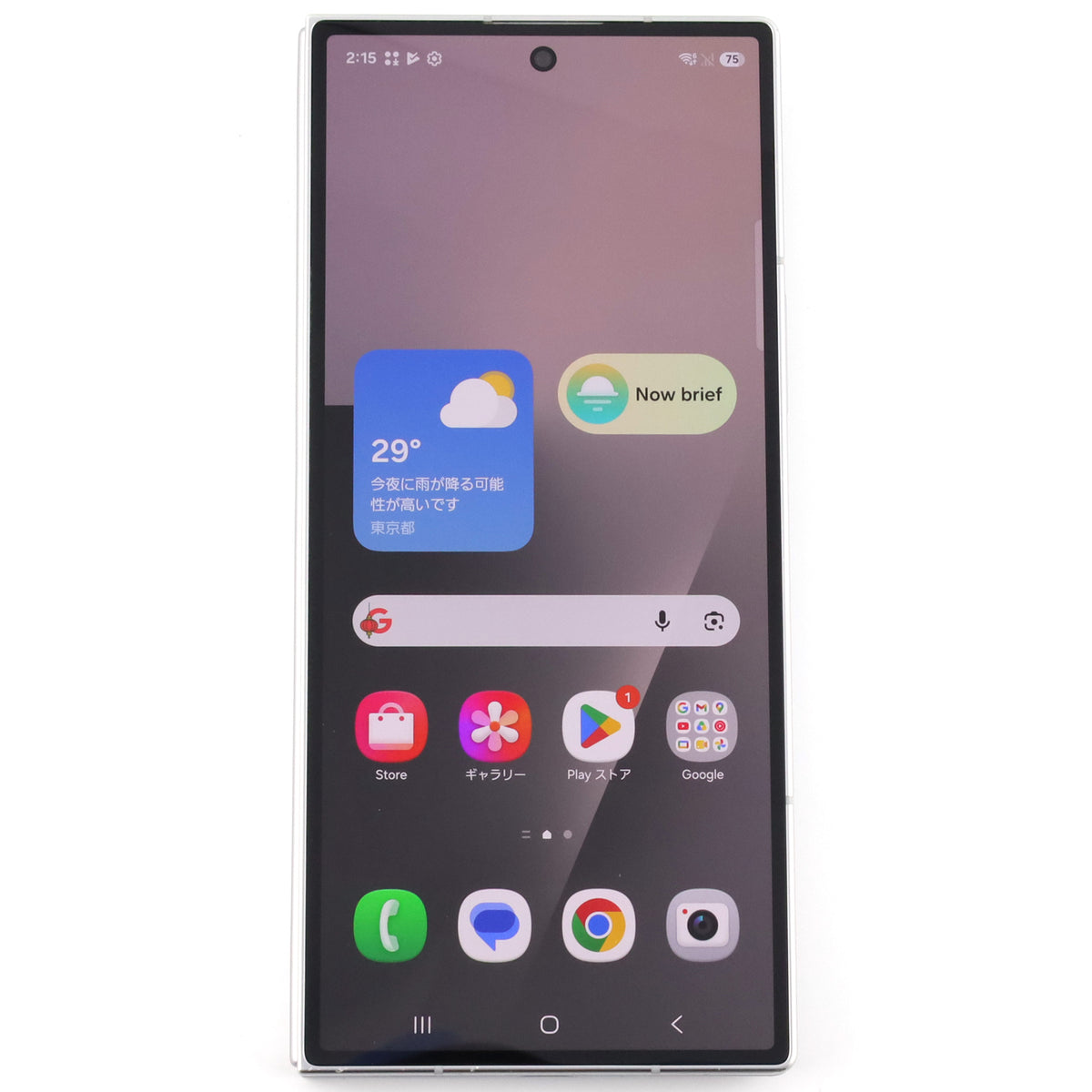 C+ランク Galaxy Z Fold7 12/256GB SilverShadow SM-F966Q 国内版【30日保証】