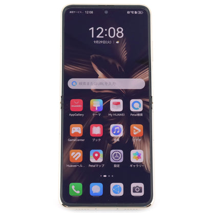 C+ランク HUAWEI P50 Pocket PremiumEdition 12/512GB PremiumGold BAL-L49 グローバル版【30日保証】