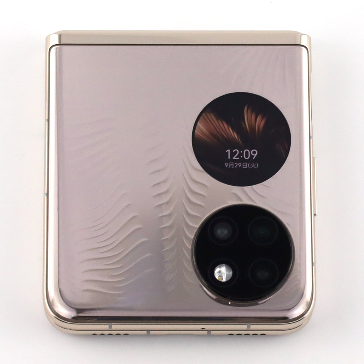 C+ランク HUAWEI P50 Pocket PremiumEdition 12/512GB PremiumGold BAL-L49 グローバル版【30日保証】