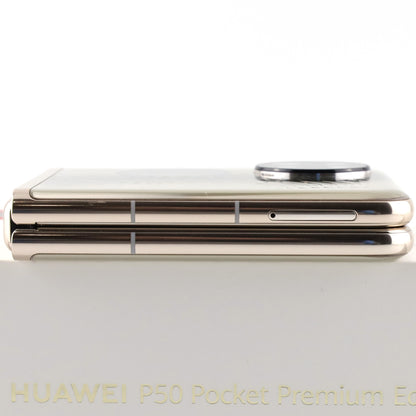 C+ランク HUAWEI P50 Pocket PremiumEdition 12/512GB PremiumGold BAL-L49 グローバル版【30日保証】