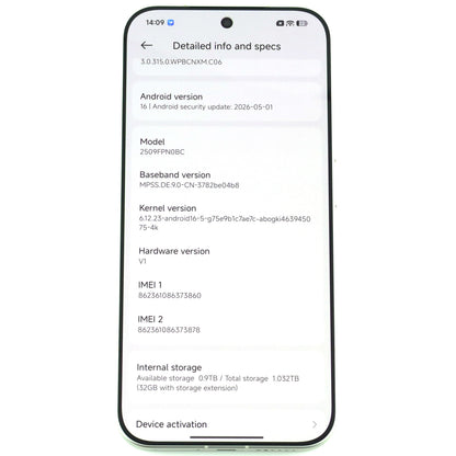 Aランク Xiaomi 17 Pro Max 16/1024GB 白色 2509FPN0BC 中国版【90日保証】