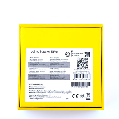Bランク realme Buds Air 5 Pro AstralBlack RMA2120【30日保証】
