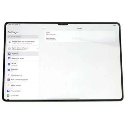 A-ランク Xiaomi Pad 7 Ultra 15周年記念版 12/256GB Black 25032RP42C 中国版【90日保証】