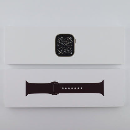 B+ランク Apple Watch Series11 42mm Gold Ti Gold Mil Lp CEL A3335 MF8Y4J/A 国内版【90日保証】