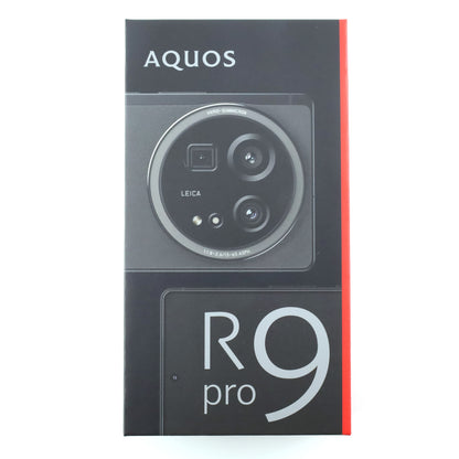 Aランク AQUOS R9 pro 12/512GB ブラック SH-M30 国内版【90日保証】