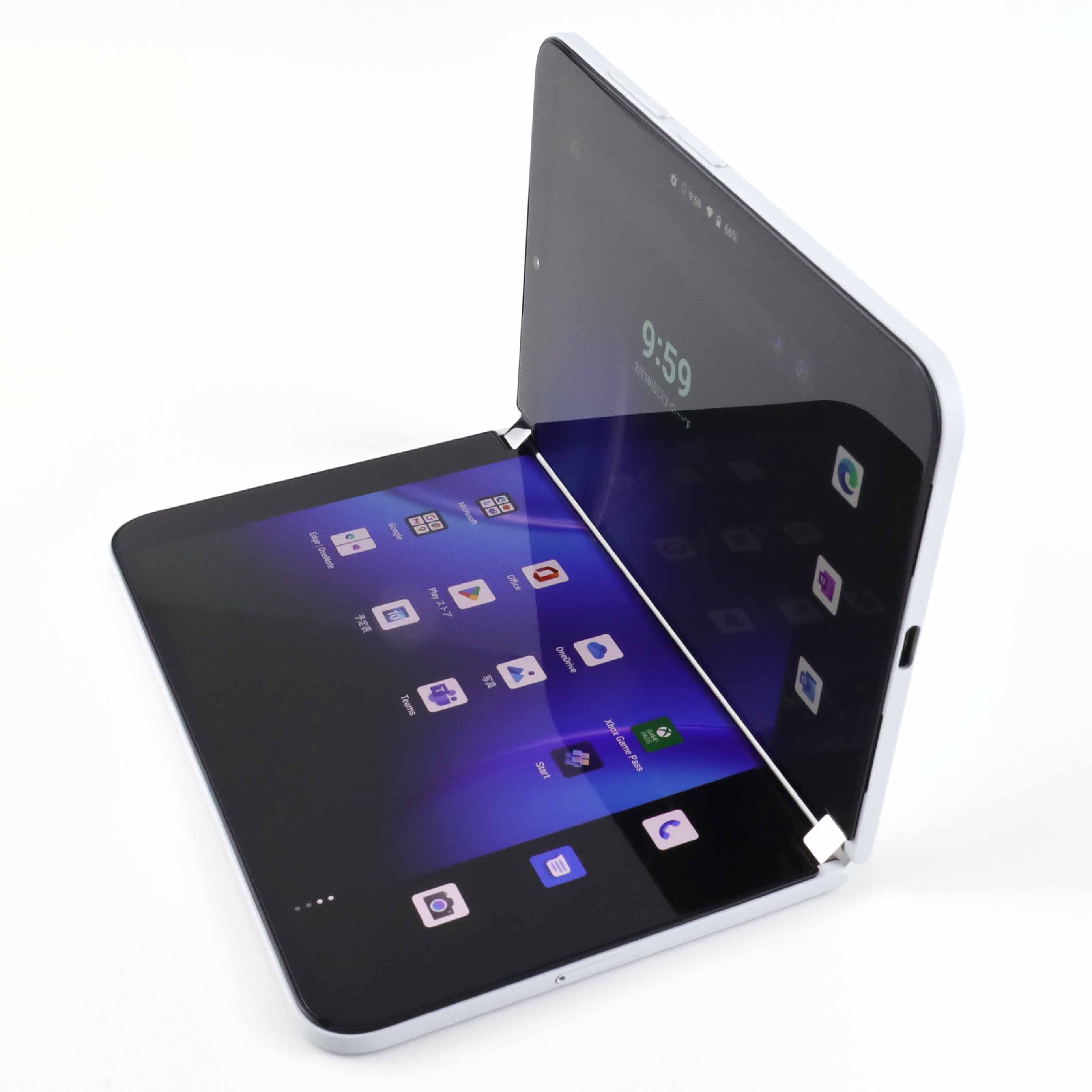 C+ランク Microsoft Surface Duo 2 8/256GB Glacier 9BX-00005
