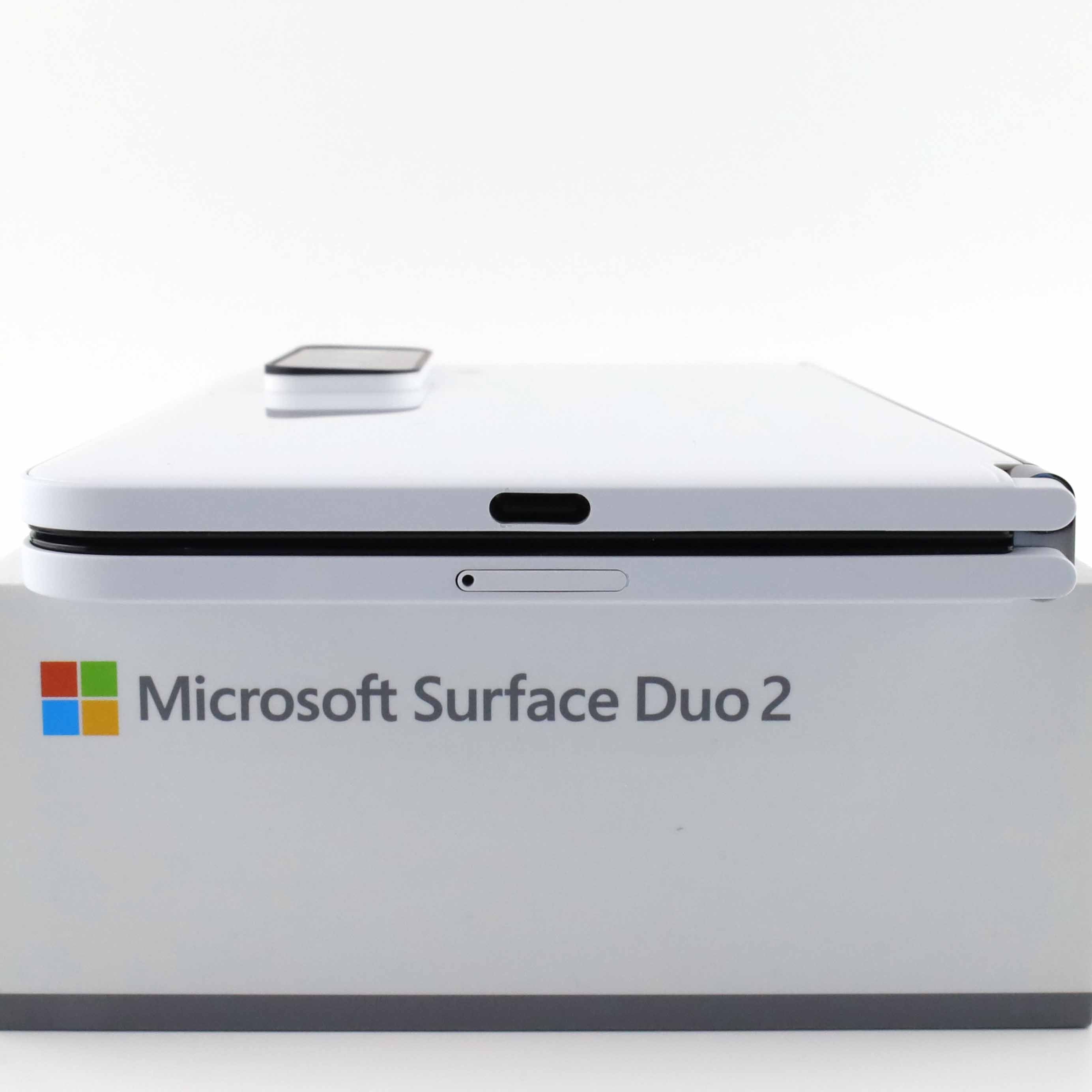 C+ランク Microsoft Surface Duo 2 8/256GB Glacier 9BX-00005