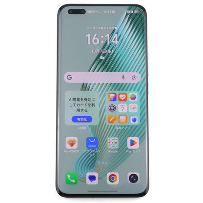 ジャンク HONOR Magic5 Pro 12/512GB MeadowGreen PGT-N19 グローバル版【現状渡し】