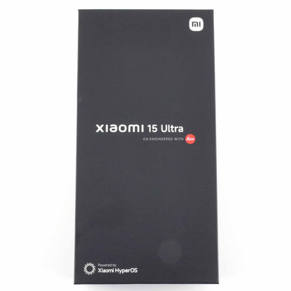 A-ランク Xiaomi 15 Ultra 16/512GB Black 25010PN30G グローバル版【90日保証】