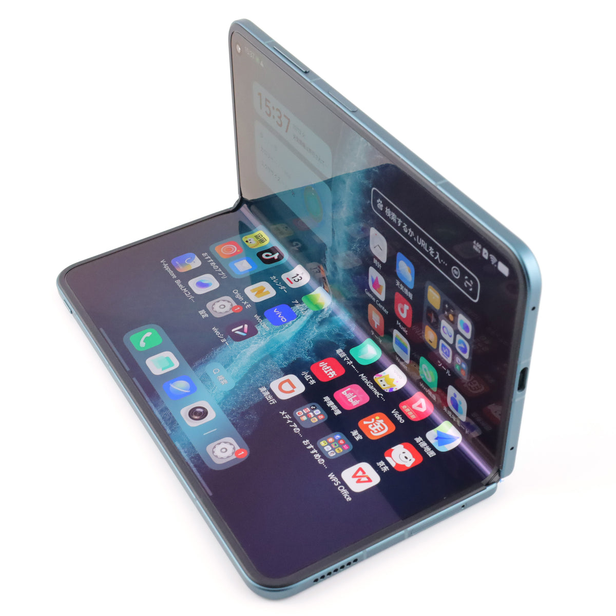 A-ランク vivo X Fold6 12/256GB Blue V2545A 中国版 【30日保証】