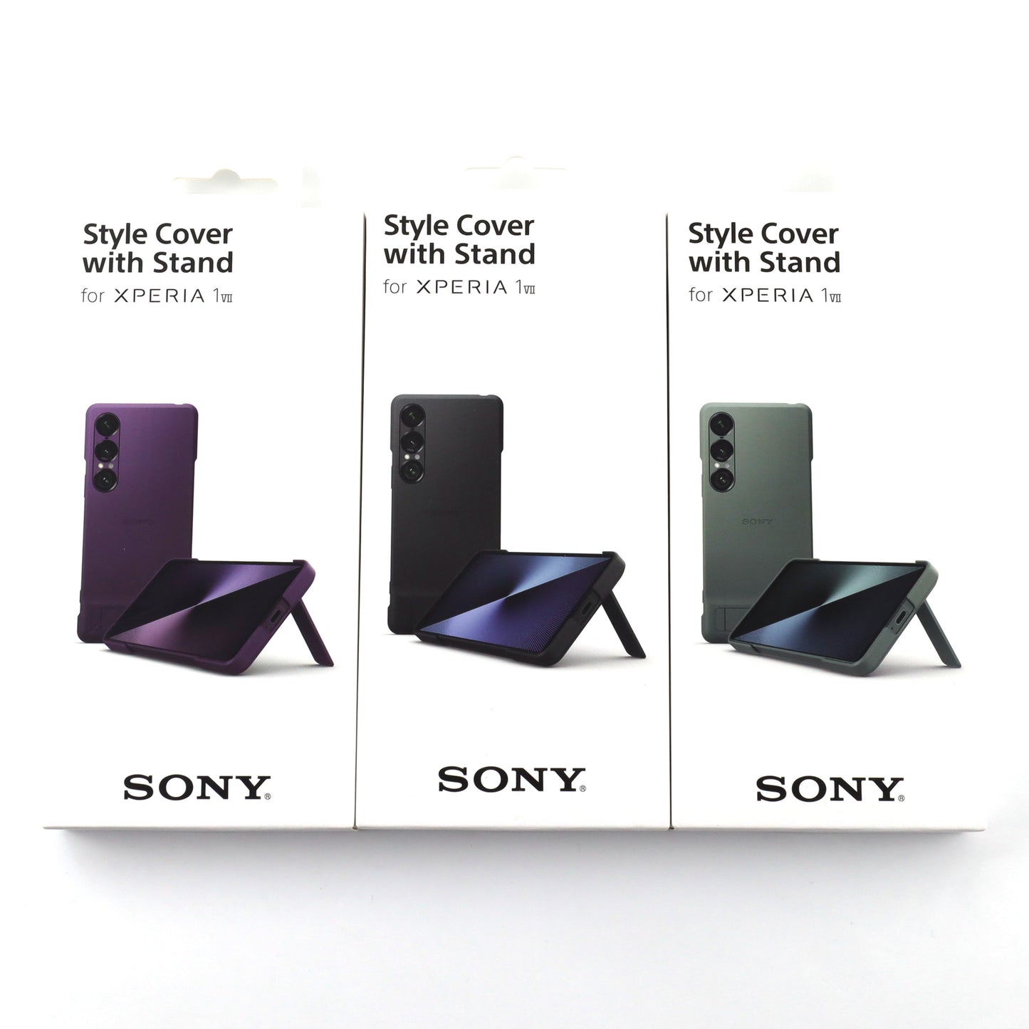 ソニー純正 並行輸入品 ケース カバー Xperia 1 VII 専用 Style Cover with Stand ※6/8発送開始 再入荷なし