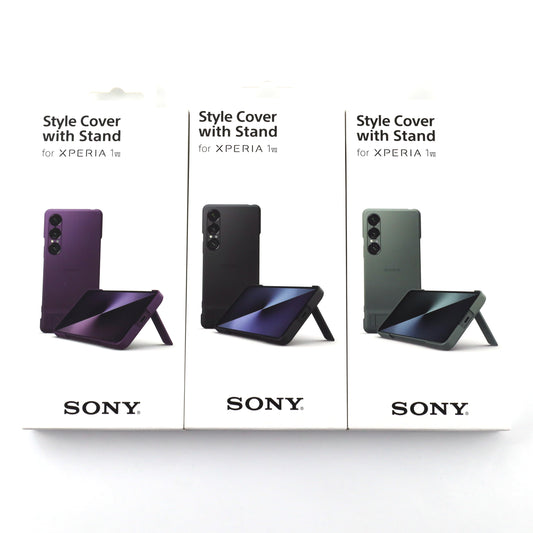 ソニー純正 並行輸入品 ケース カバー Xperia 1 VII 専用 Style Cover with Stand ※6/8発送開始 再入荷なし