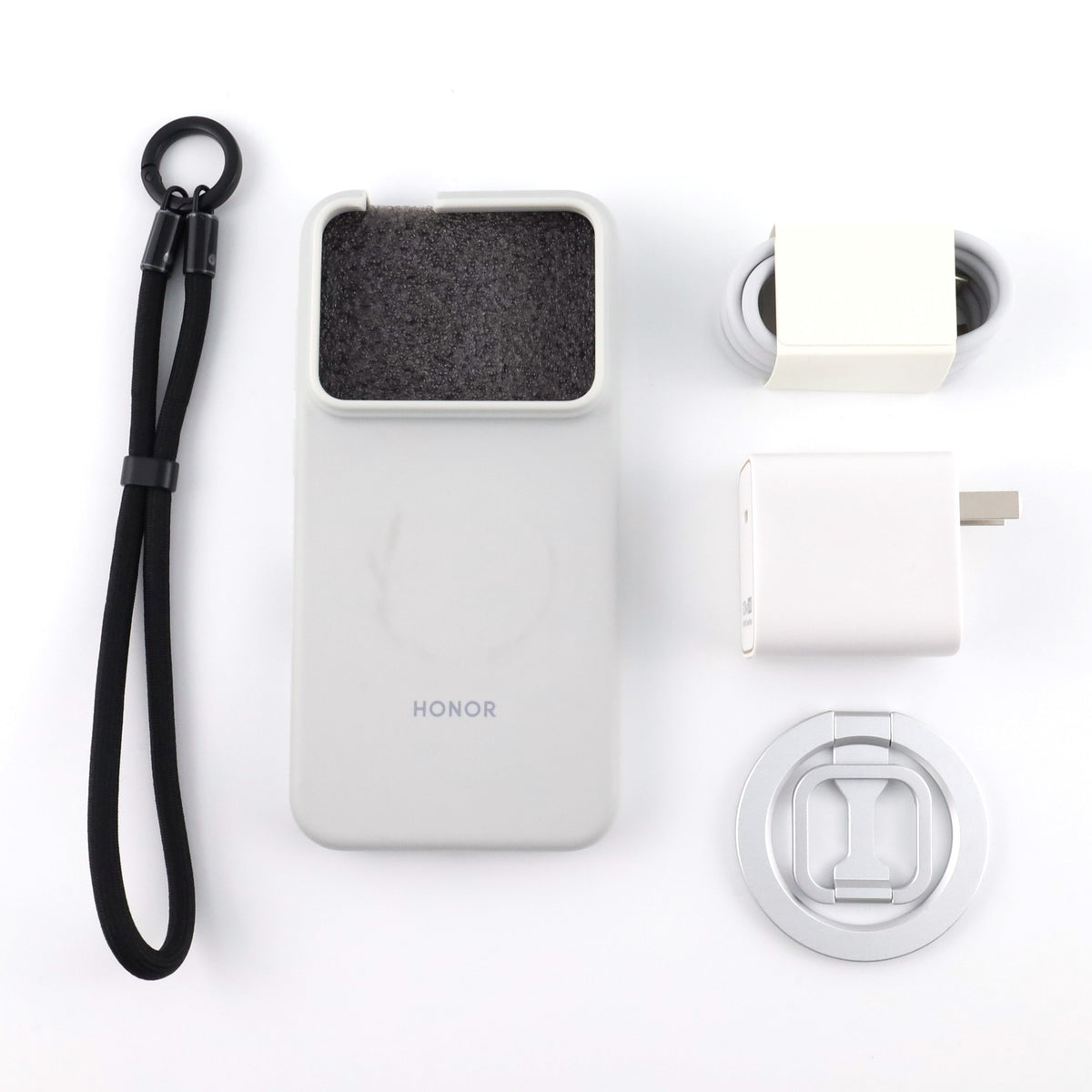B+ランク HONOR Robot Phone 12/512GB Silver APH-AN00 中国版【90日保証】