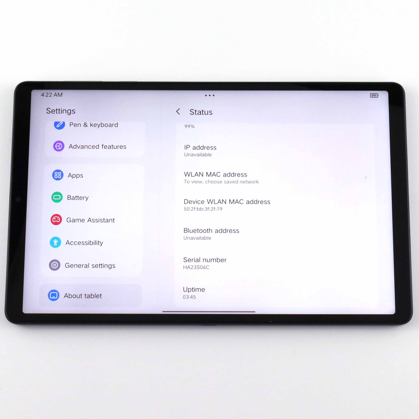 C+ランク Lenovo Legion Y700 Gen 3 2025 Wi-Fi 12/256GB EclipseBlack TB321FU 中国版【90日保証】