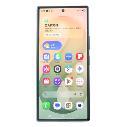 A-ランク Galaxy Z Fold8 Ultra 256GB Green Shadow SM-F976Q 国内版 【30日保証】