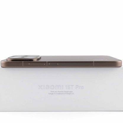 B+ランク Xiaomi 15T Pro 12/256GB MochaGold 2506BPN68R 国内版【90日保証】