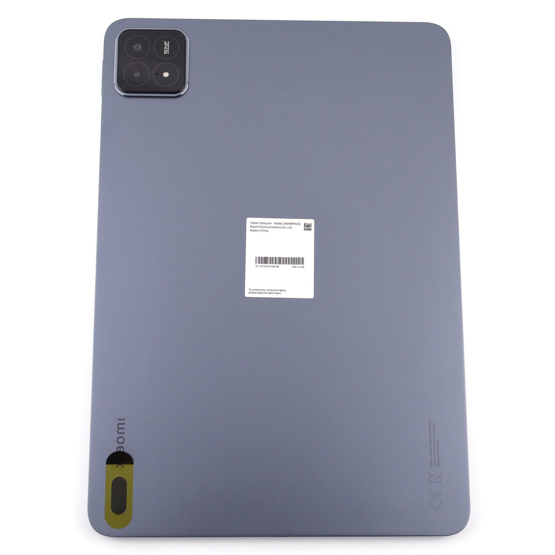 Xiaomi Pad 6[128GB/6GB] Wi-Fiモデル グラビティグレー【安心 