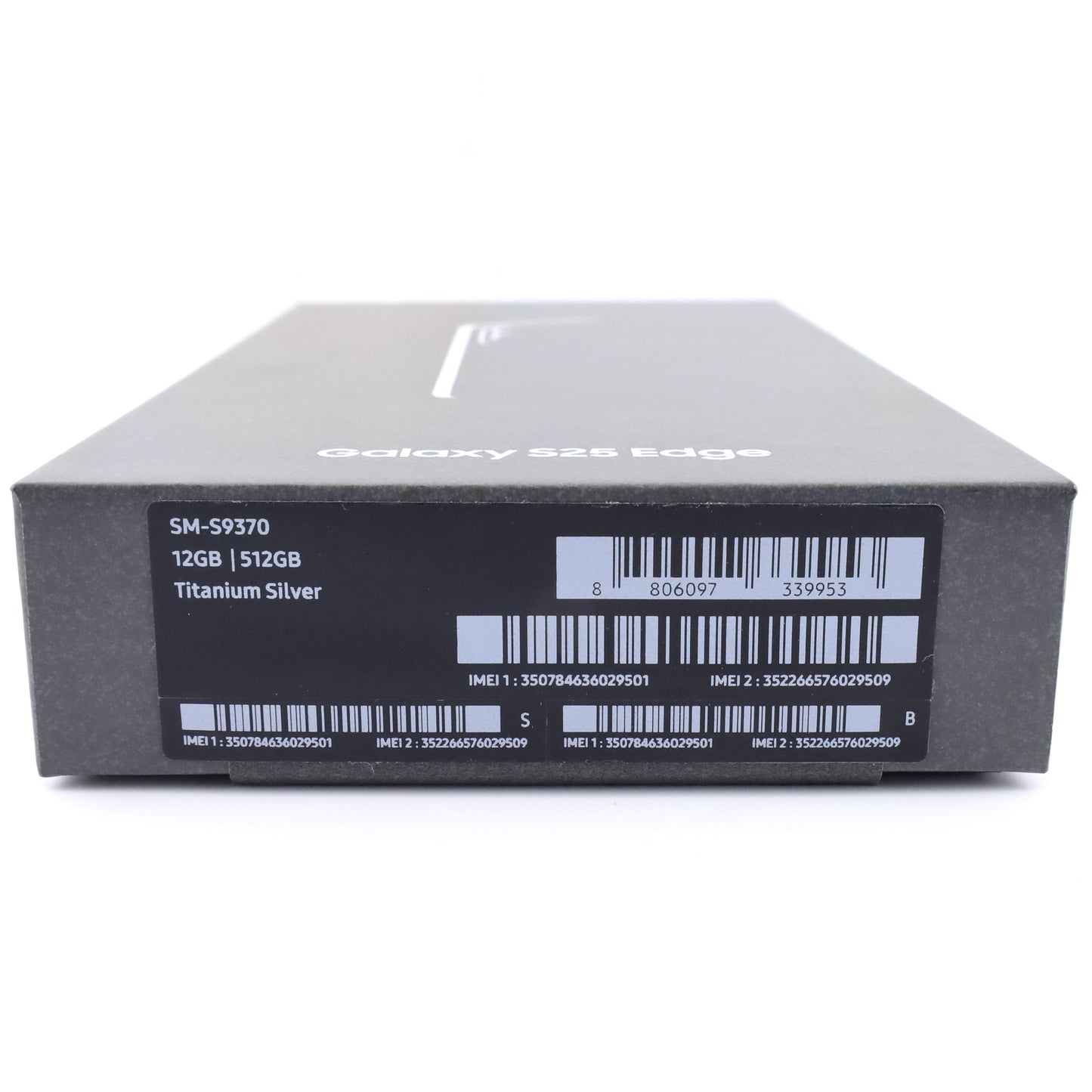 A+ランク Galaxy S25 Edge 12/512GB TitaniumSilver SM-S9370 グローバル版【90日保証】