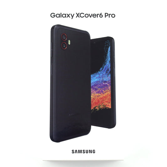 未開封 Galaxy XCover6 Pro 6/128GB Black SM-G736B/DS グローバル版【30日保証】