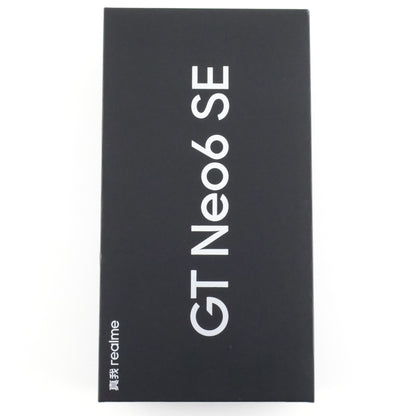 Cランク realme GT Neo6 SE 8/256GB Silver RMX3850 中国版【90日保証】