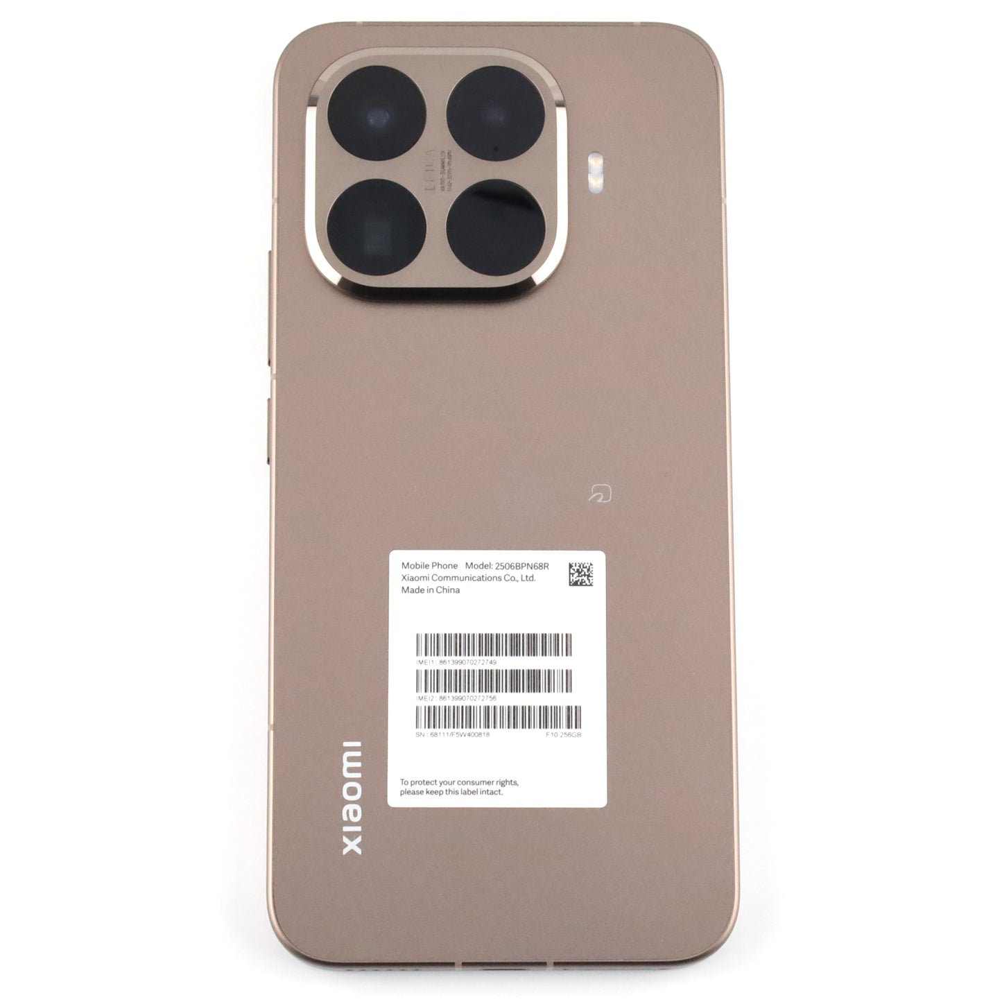 Aランク Xiaomi 15T Pro 12/256GB MochaGold 2506BPN68R 国内版【90日保証】