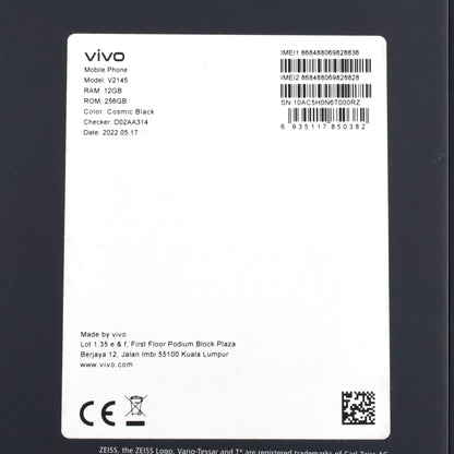 Bランク vivo X80 Pro 12/256GB CosmicBlack V2145 グローバル版【90日保証】