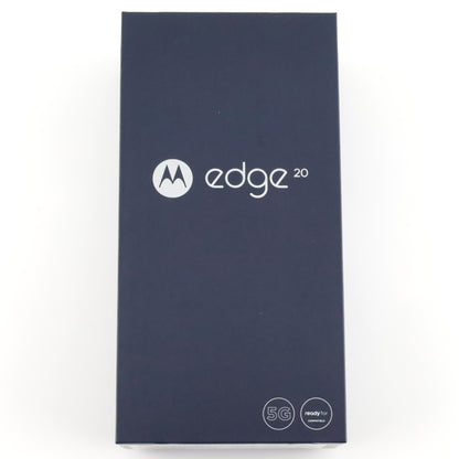C+ランク motorola edge 20 6/128GB フロストオニキス XT2143-1 国内版【90日保証】