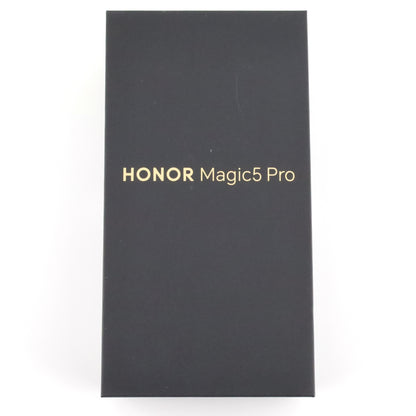 B+ランク HONOR Magic5 Pro 12/512GB MeadowGreen PGT-N19 グローバル版【90日保証】
