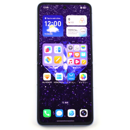 Aランク HONOR Magic V Flip2 高定款 Prof.JimmyChoo 16GB/1TB Blue CLE-AN00 中国版【30日保証】
