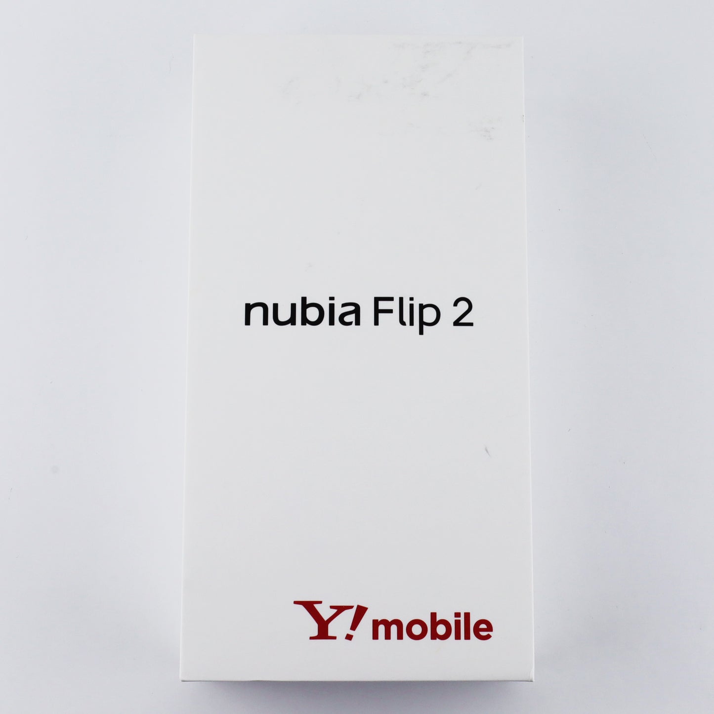 C+ランク  nubia Flip 2 6/128GB white A404ZT ワイモバイル版【30日保証】