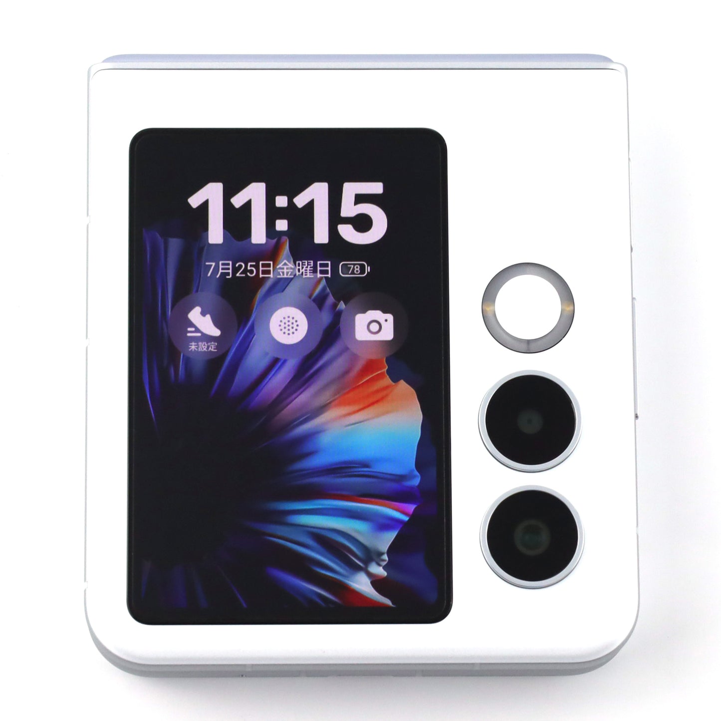 C+ランク  nubia Flip 2 6/128GB white A404ZT ワイモバイル版【30日保証】