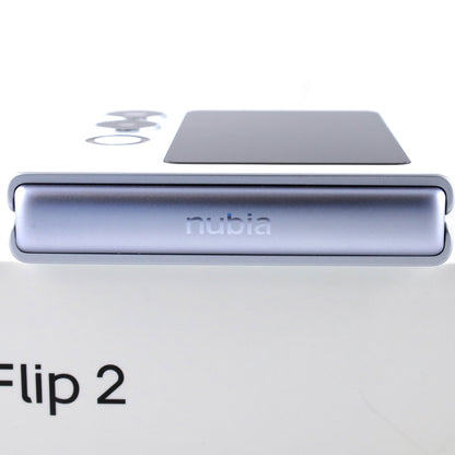 C+ランク  nubia Flip 2 6/128GB white A404ZT ワイモバイル版【30日保証】