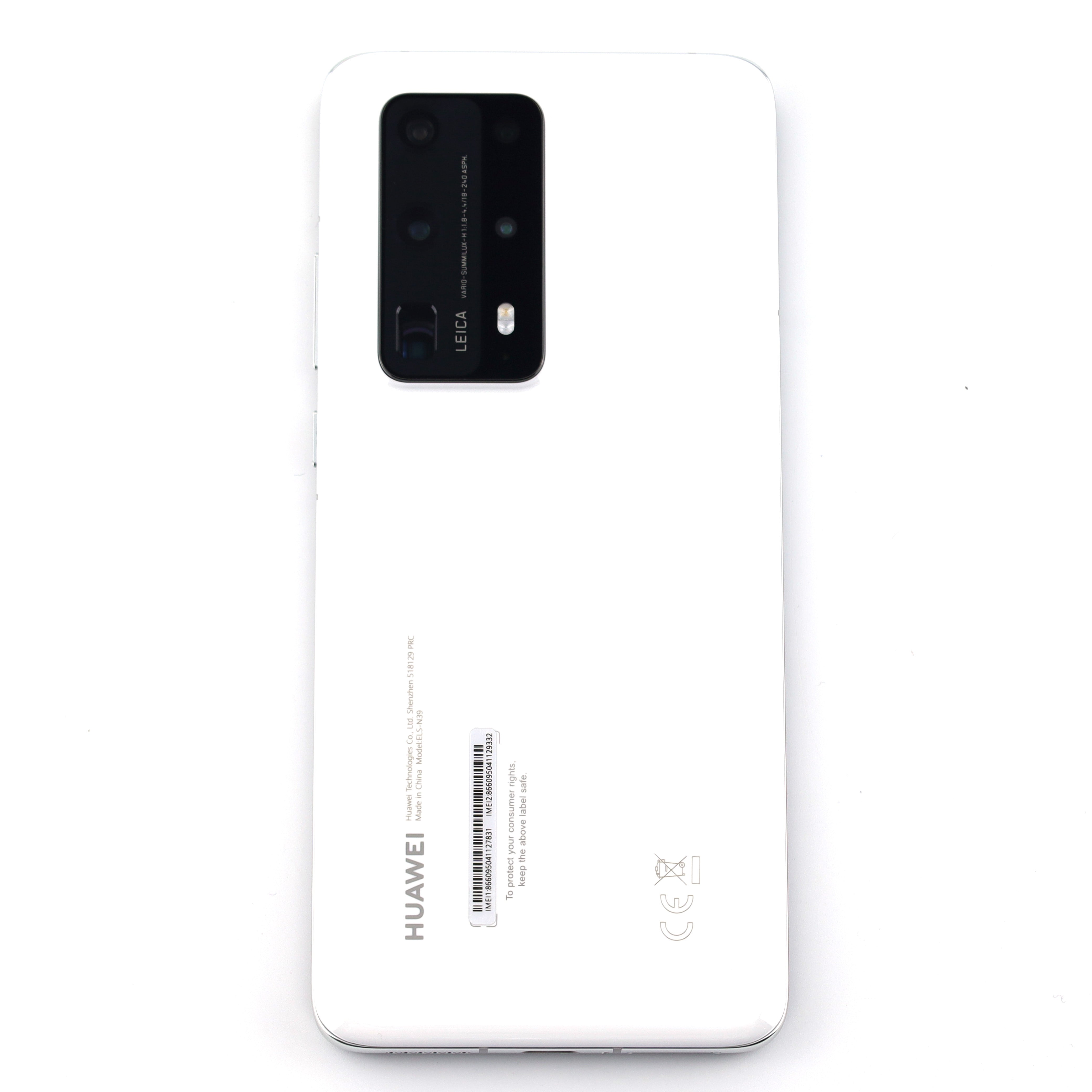 B+ランク HUAWEI P40 Pro+ 8/512GB WhiteCeramic ELS-N39 グローバル版【90日保証】