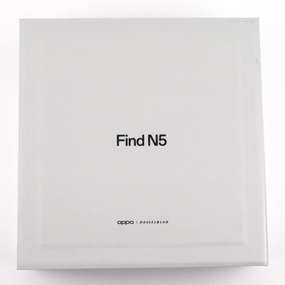C+ランク OPPO Find N5 16/512GB MistyWhite CPH2671 グローバル版【30日保証】