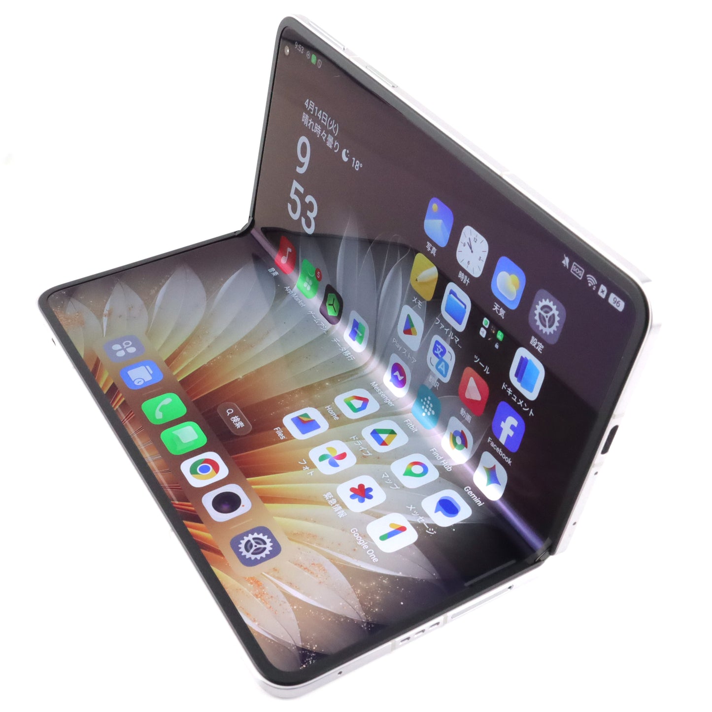 C+ランク OPPO Find N5 16/512GB MistyWhite CPH2671 グローバル版【30日保証】