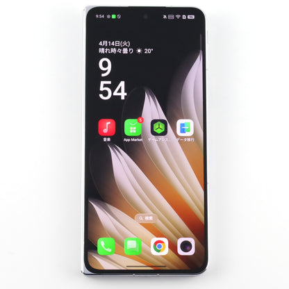 C+ランク OPPO Find N5 16/512GB MistyWhite CPH2671 グローバル版【30日保証】