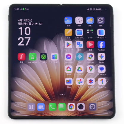 C-ランク OPPO Find N5 16/512GB CosmicBlack CPH2671 グローバル版【90日保証】