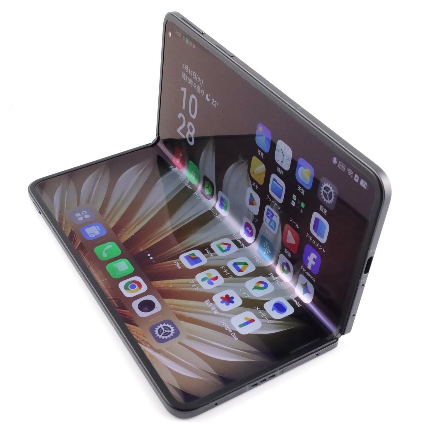 C-ランク OPPO Find N5 16/512GB CosmicBlack CPH2671 グローバル版【90日保証】