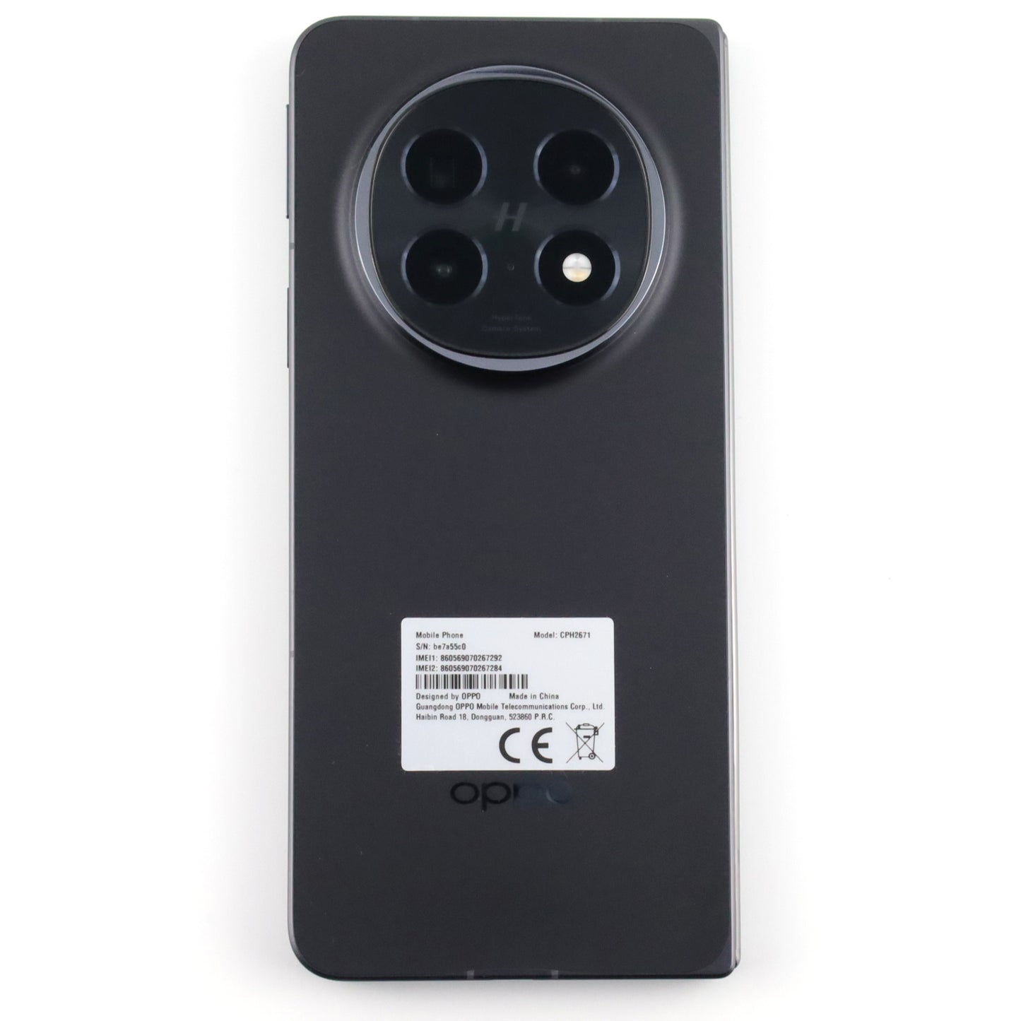 C-ランク OPPO Find N5 16/512GB CosmicBlack CPH2671 グローバル版【90日保証】