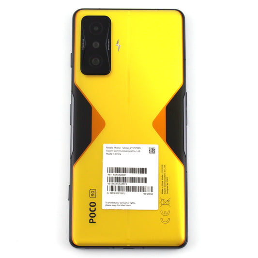 B+ランク POCO F4 GT 12/256GB CyberYellow 21121210G 国内Simフリー版【90日保証】