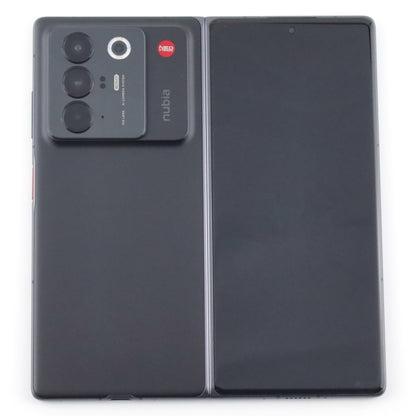 A-ランク nubia Fold 12/256GB ブラック A502ZT Y!mobile版【30日保証】