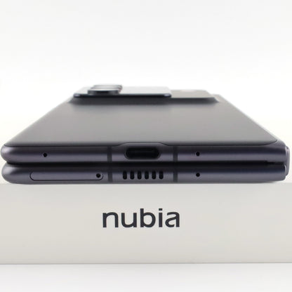 A-ランク nubia Fold 12/256GB ブラック A502ZT Y!mobile版【30日保証】