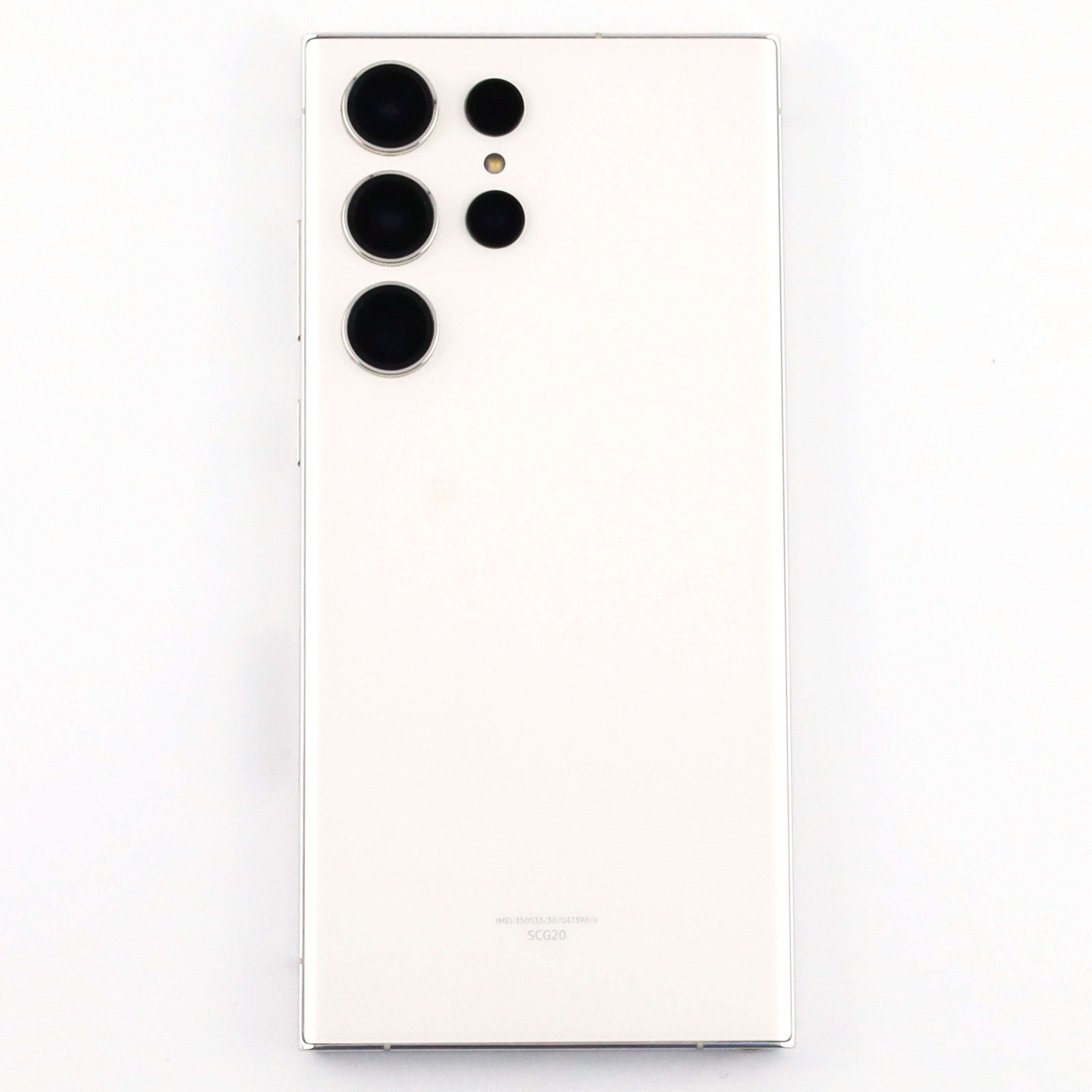C+ランク Galaxy S23 Ultra 12/256GB Cream SCG20 KDDI版【90日保証