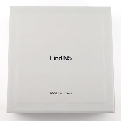 C+ランク OPPO Find N5 16/512GB MistyWhite CPH2671 グローバル版【30日保証】