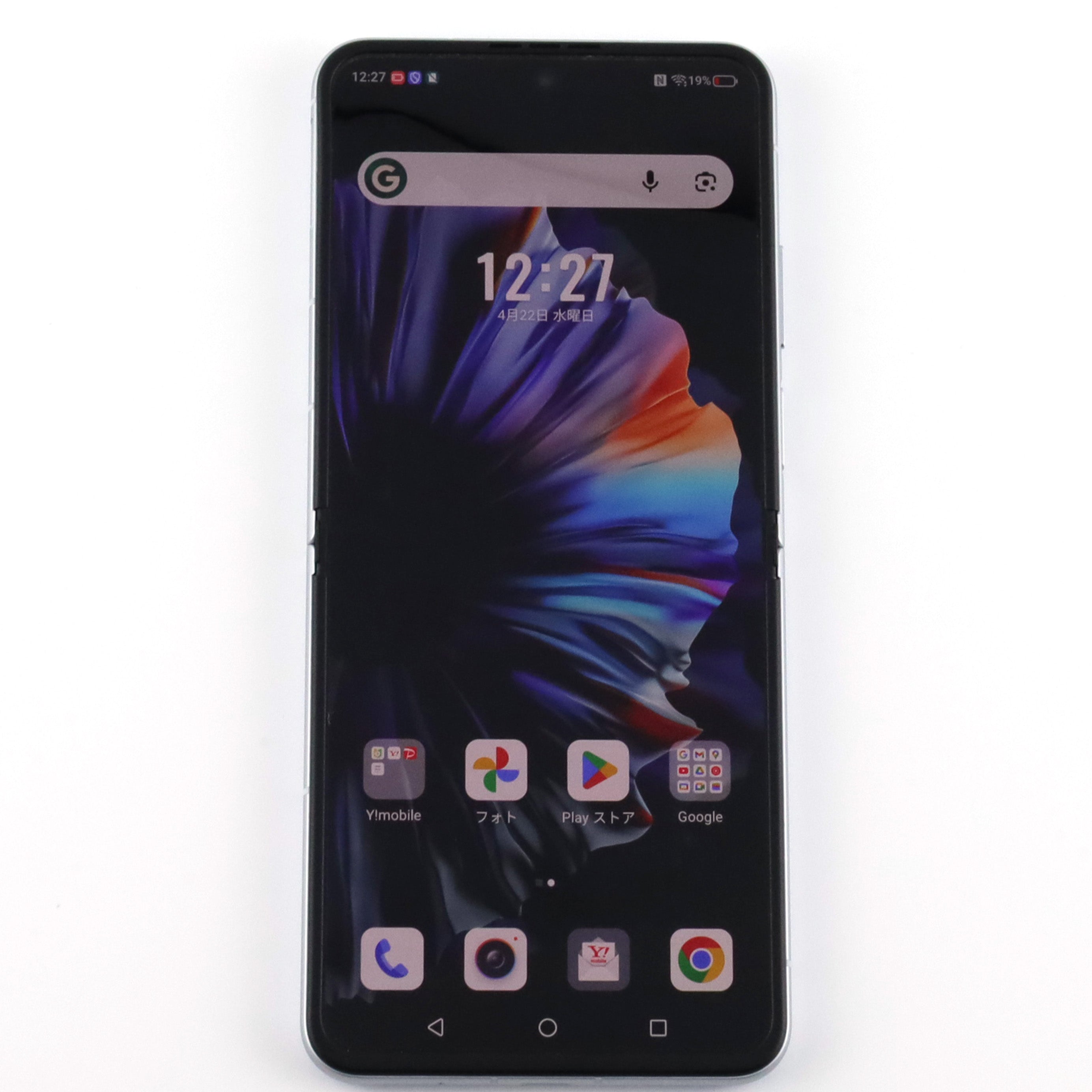 Cランク nubia Flip 2 6/128GB Blue A404ZT Y!mobile版【30日保証