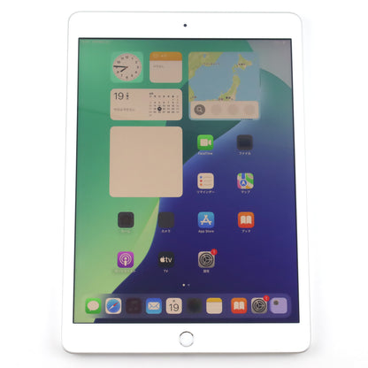 Cランク Apple iPad（第7世代　2019）Wi-Fi 128GB Silver A2197 FW782J/A 国内版【30日保証】