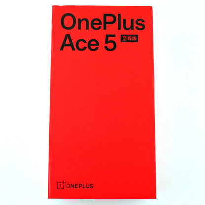 B+ランク OnePlus Ace 5 至尊版 12/256GB Silver PLC110 中国版【90日保証】